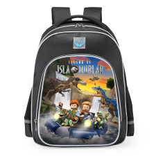 Lego Jurassic World Legend Of Isla Nublar School Backpack