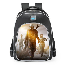 Star Wars The Mandalorian Characters Backpack Rucksack