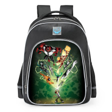 Ben 10 Characters School Backpack
