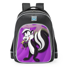 Looney Tunes Cartoons Pepe Le Pew School Backpack