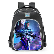 Free Fire A124 Character School Backpack