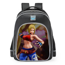 The King Of Fighters XV Blue Mary School Backpack