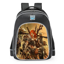 Diablo Female Barbarian School Backpack