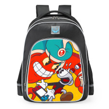 Cuphead Djimmi the Great School Backpack