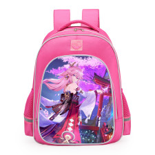 Genshin Impact Yae Miko School Backpack