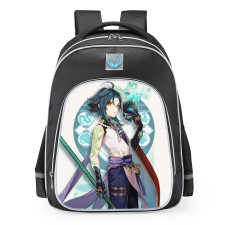 Genshin Impact Xiao School Backpack