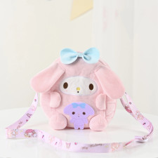 Melody Soft Plush Purse Bag