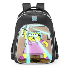 Alice Green With Sword Big City Greens Disney School Backpack