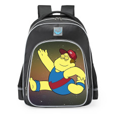 Bill Green Backflip Bill Big City Greens Disney School Backpack