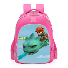 Dragons Rescue Riders Leyla With Fathom School Backpack