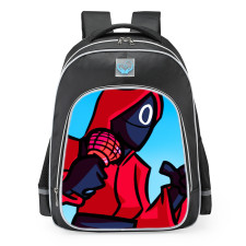 Friday Night Funkin FNF Squid Game Circle Guardian School Backpack