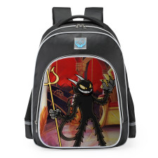 Friday Night Funkin Indie Cross The Devil School Backpack