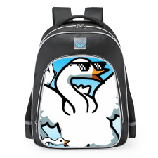 Friday Night Funkin Indie Cross The Goose MLG School Backpack
