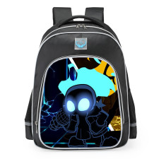 Friday Night Funkin Indie Cross Nightmare Sans School Backpack
