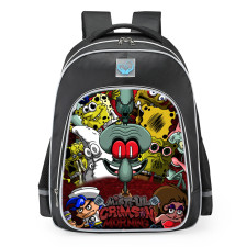Friday Night Funkin FNF vs Mistful Crimson Morning School Backpack
