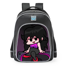 Friday Night Funkin Neo Girlfriend School Backpack