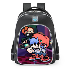 Friday Night Funkin FNF Vs Soft Taki Benjamin Fairest And Pico School Backpack