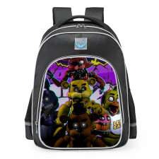 Friday Night Funkin FNF VS FNAF Characters School Backpack