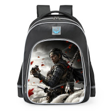 Ghost Of Tsushima Jin Sakai School Backpack