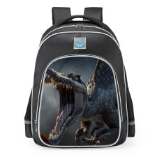 Smite Jurassic World Camp Cretaceous Spinosaurus School Backpack