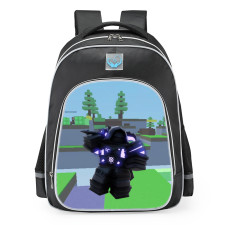 Roblox BedWars Barbarian Deep Void Skin School Backpack