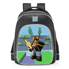 Roblox BedWars Rockstar Melody Skin School Backpack