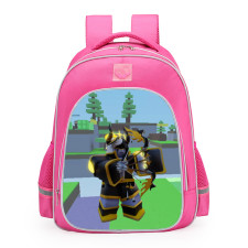Roblox BedWars Vanessa Demon Empress Skin School Backpack