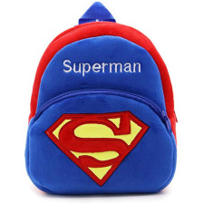 Superman Soft Small Backpack Schoolbag Rucksack