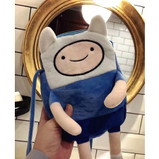 Adventure Time Finn the Human Kids Plush Backpack