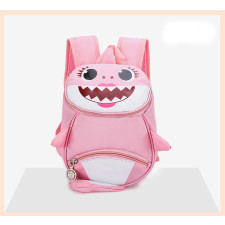 Kids Baby Shark Backpack Schoolbag Rucksack Pink