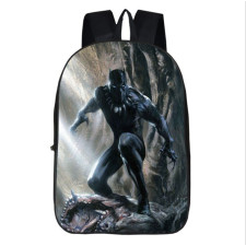 Black Panther Backpack Schoolbag Rucksack