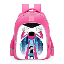 Marvel Spider Verse Peni Parker Comics Style School Backpack