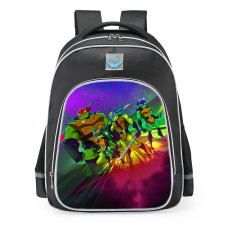 Rise of the Teenage Mutant Ninja Turtles The Movie School Backpack