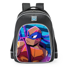 Rise of the Teenage Mutant Ninja Turtles The Movie Leonardo School Backpack
