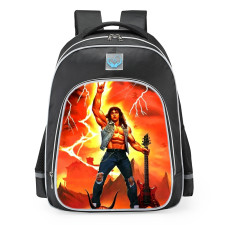 Stranger Things 4 Eddie Munson School Backpack
