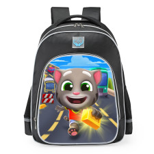 Talking Tom Gold Run Tom School Backpack