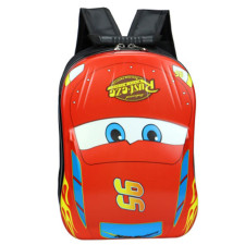 Cars McQueen Hard Plastic Kids Backpack Schoolbag Rucksack