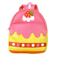 Kids Preschool Kindergarten Cute Backpack Rucksack Pink Cake