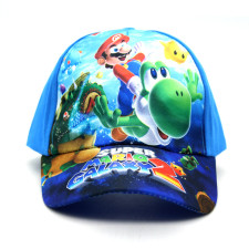 Super Mario Galaxy 2 Baseball Baseball Cap Blue