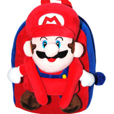 Super Mario Plush Kids Preschool Kindergarten Backpack Rucksack