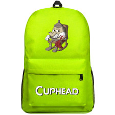 Cuphead Elder Kettle Backpack SuperPack - Elder Kettle Boss With Little Cuphead