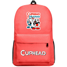 Cuphead Group Backpack SuperPack - Cuphead and Mugman Standing Sticker Art