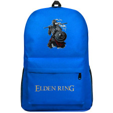 Elden Ring The Tarnished Backpack SuperPack - The Tarnished Standing With Sword And Shield