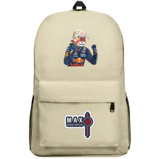 F1 Max Verstappen Backpack SuperPack - Cartoon Art