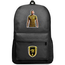 Karim Benzema Backpack SuperPack - Karim Benzema Portrait Sticker Art