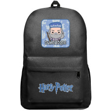 Harry Potter Dumbledore Backpack SuperPack - Dumbledore Chibi Cartoon Square Sticker Art