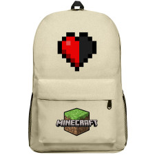 Minecraft Backpack SuperPack - Half Heart Chibi Art Series