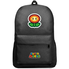 Super Mario Fire Flower Backpack SuperPack - Fire Flower Sticker Art