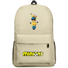 Minions Backpack SuperPack - Stuart Standing On Top Of Kevin