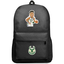 NBA Giannis Antetokounmpo Backpack SuperPack - Giannis Antetokounmpo Dribbling Sticker Art